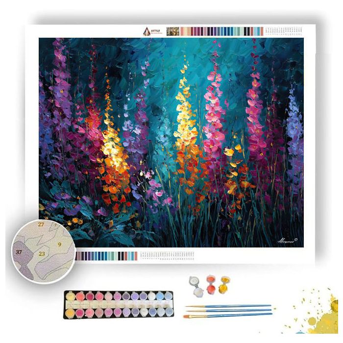 NIGHTBLOOM TOWER - Paint by Numbers Full Kit