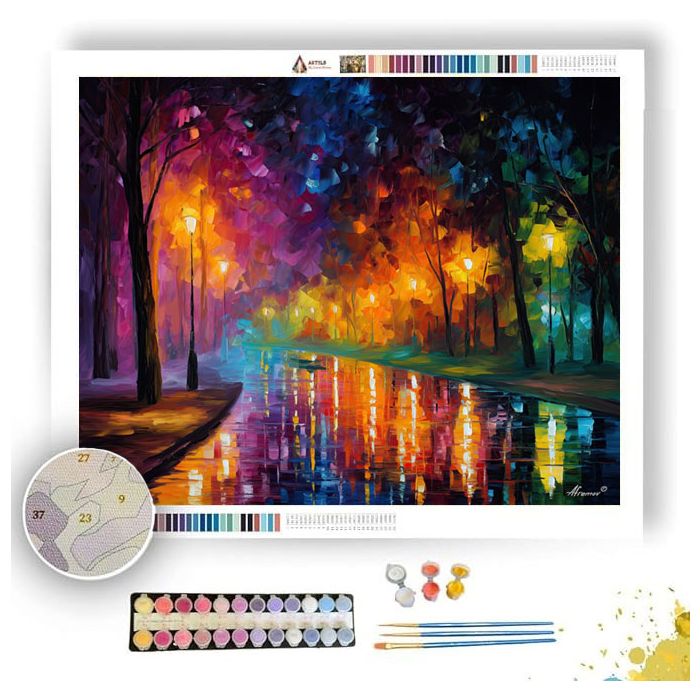 QUIET RESOLUTION - Paint by Numbers Full Kit