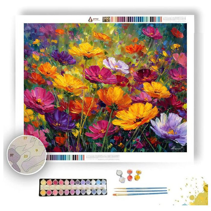 SUNMEADOW PETALS - Paint by Numbers Full Kit