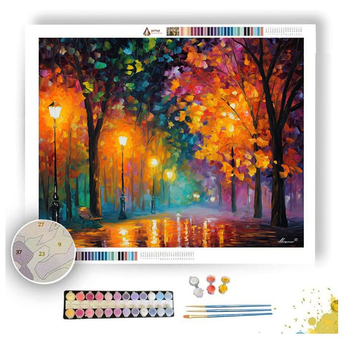 GLOWLEAF CANOPY WITH LIGHTS - Paint by Numbers Full Kit