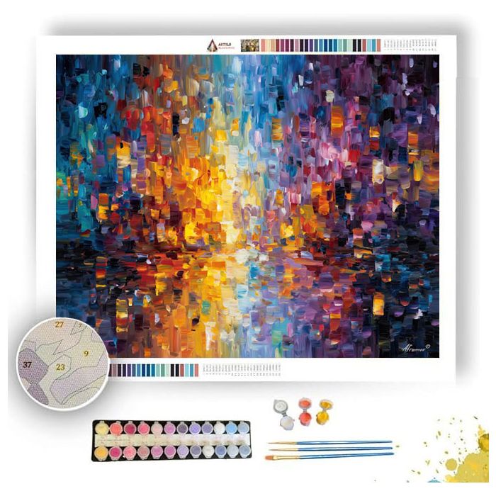 HIDDEN MOMENTUM - Paint by Numbers Full Kit