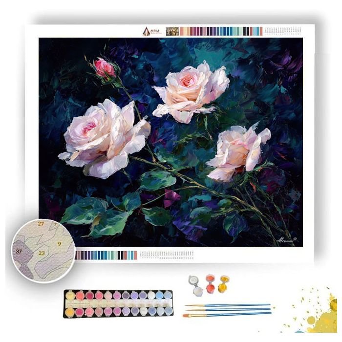 MOONVEIN ROSES - Paint by Numbers Full Kit