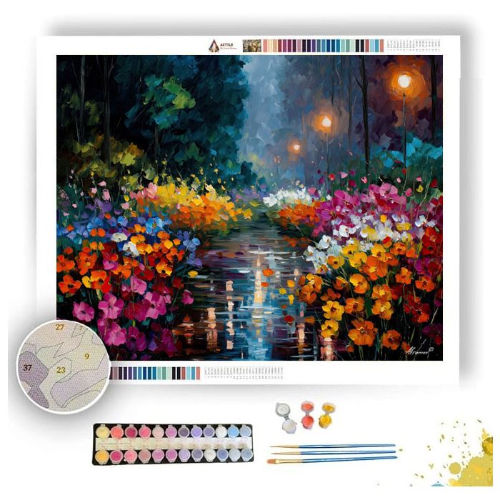 RAINBLOOM FIELD - Paint by Numbers Full Kit