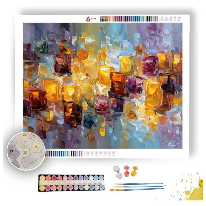 SUBTLE GRAVITY - Paint by Numbers Full Kit