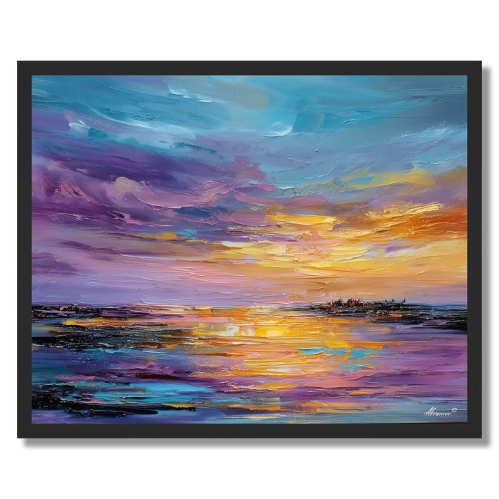 LOW TIDE FORM - FRAMED