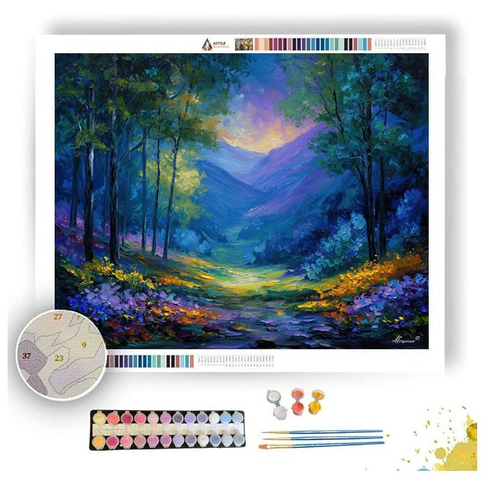 LUMEN ROOT VALLEY - Paint by Numbers Full Kit