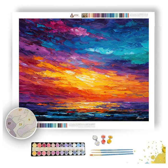 EMOTIONAL FIELD - Paint by Numbers Full Kit