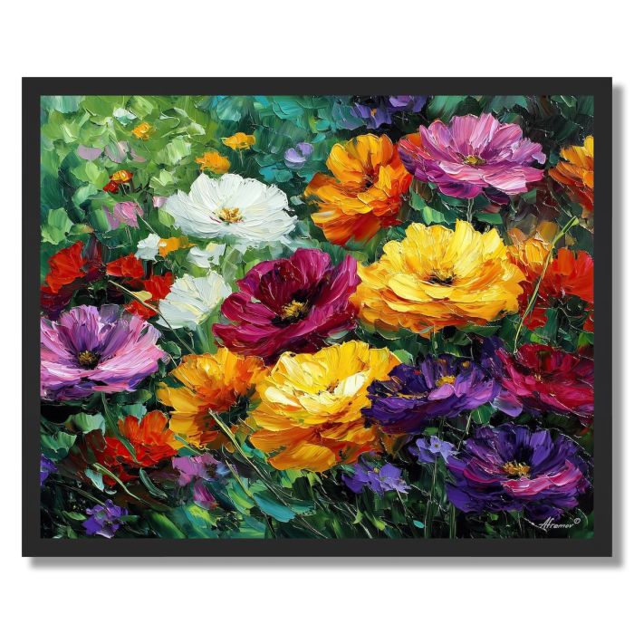 PETALWAVE GARDEN - FRAMED