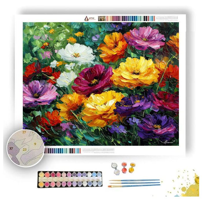 PETALWAVE GARDEN - Paint by Numbers Full Kit