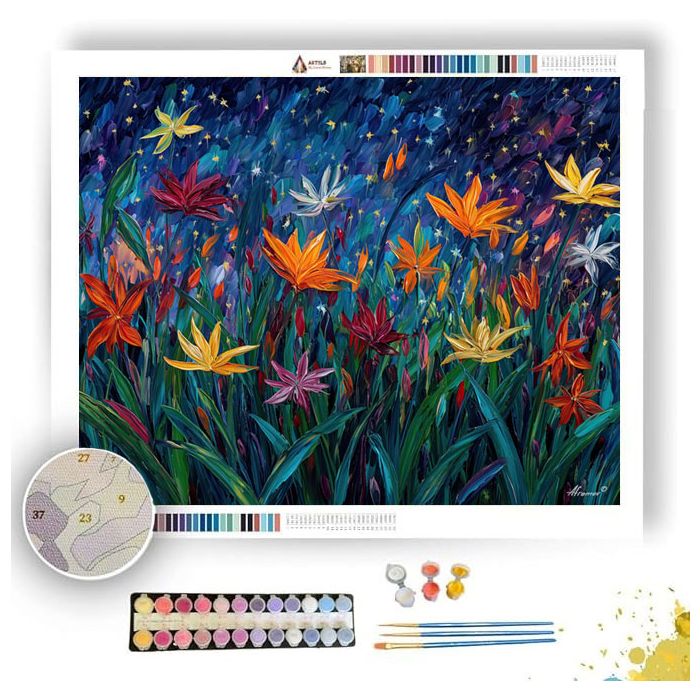 STAR SEED GARDEN - Paint by Numbers Full Kit