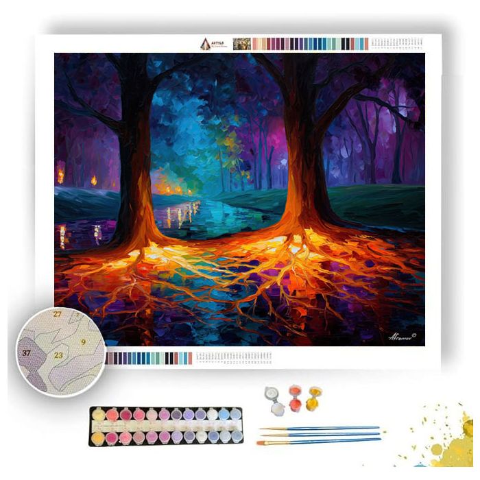 ROOTLIGHT MEADOW - Paint by Numbers Full Kit