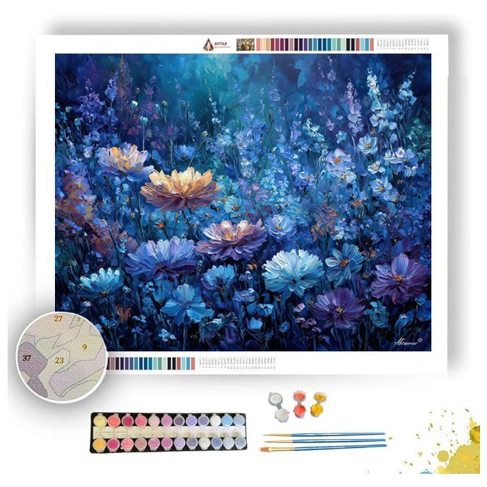 FROSTPETAL GARDEN - Paint by Numbers Full Kit