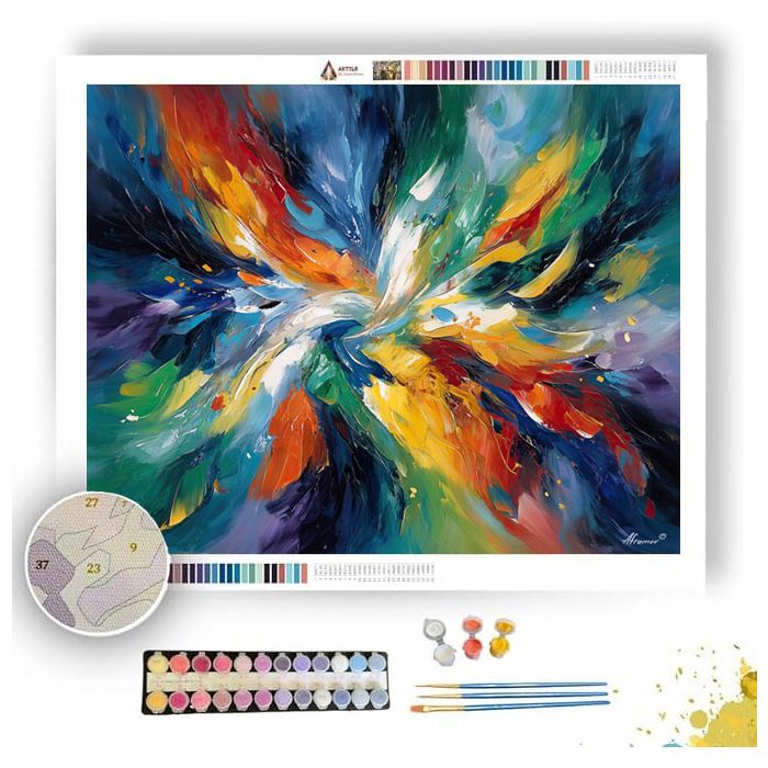 BALANCED IMPULSE - Paint by Numbers Full Kit