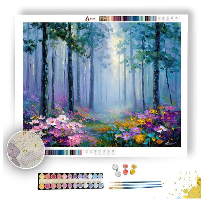 MISTBLOOM GROVE - Paint by Numbers Full Kit