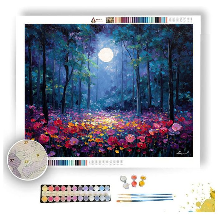 MOONPETAL GROVE - Paint by Numbers Full Kit