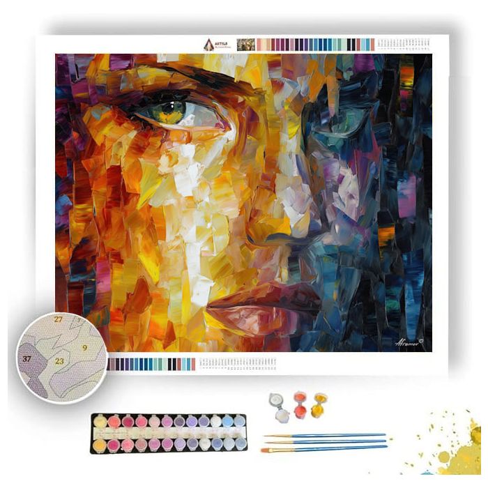 REFLECTED SELF - Paint by Numbers Full Kit