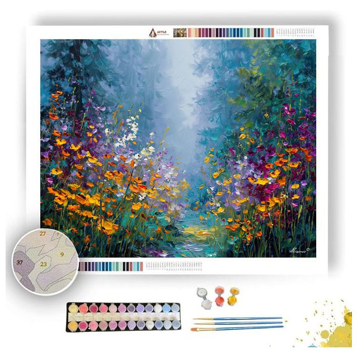 BLOOMVEIL CLEARING - Paint by Numbers Full Kit
