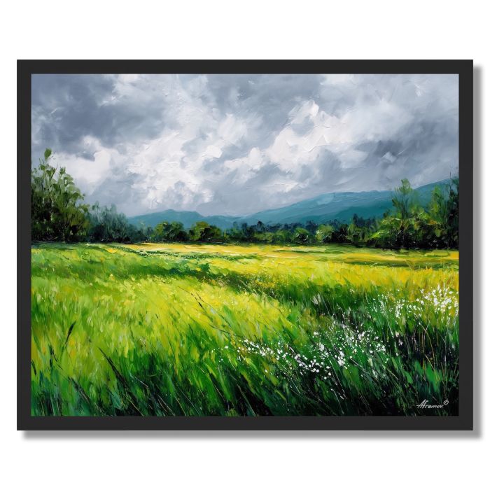 VERDANT SPELLFIELD - FRAMED