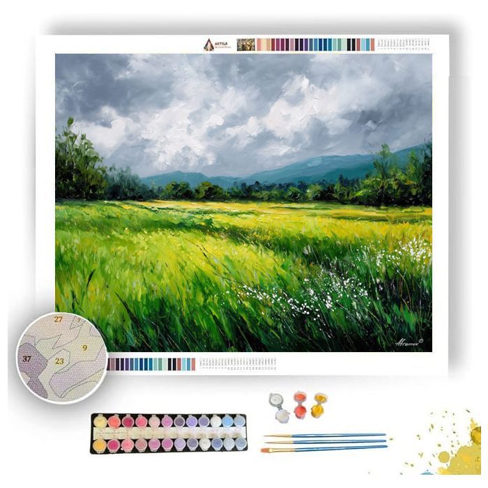 VERDANT SPELLFIELD - Paint by Numbers Full Kit