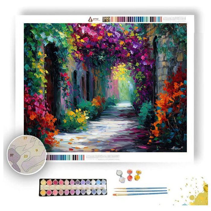ANCIENT VINE PATH - Paint by Numbers Full Kit