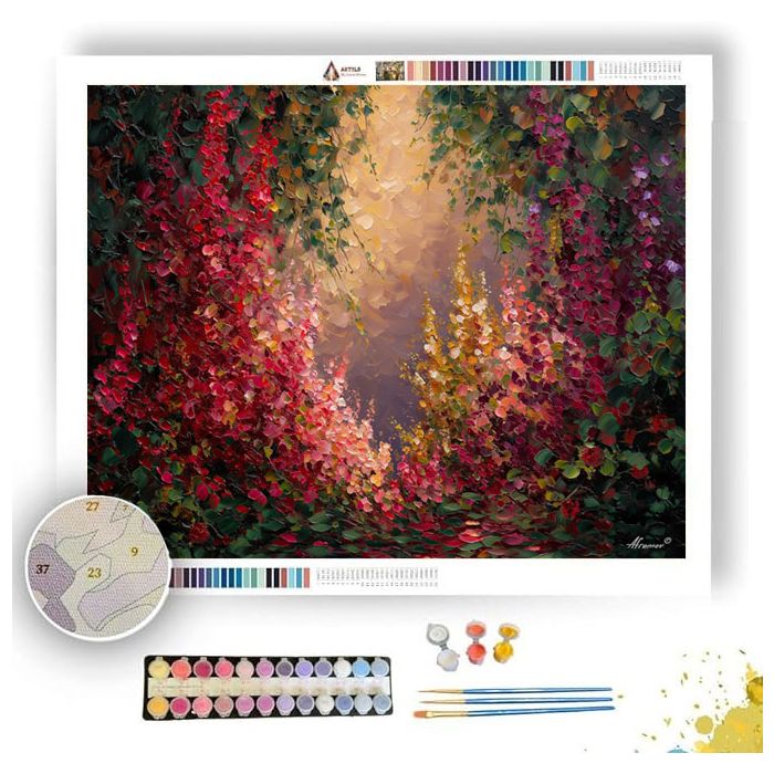 GLOWTHORN HEDGE - Paint by Numbers Full Kit