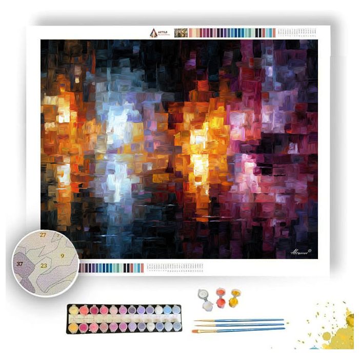 SOFT DIVIDE - Paint by Numbers Full Kit