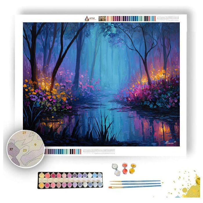 MISTLEAF HOLLOW - Paint by Numbers Full Kit