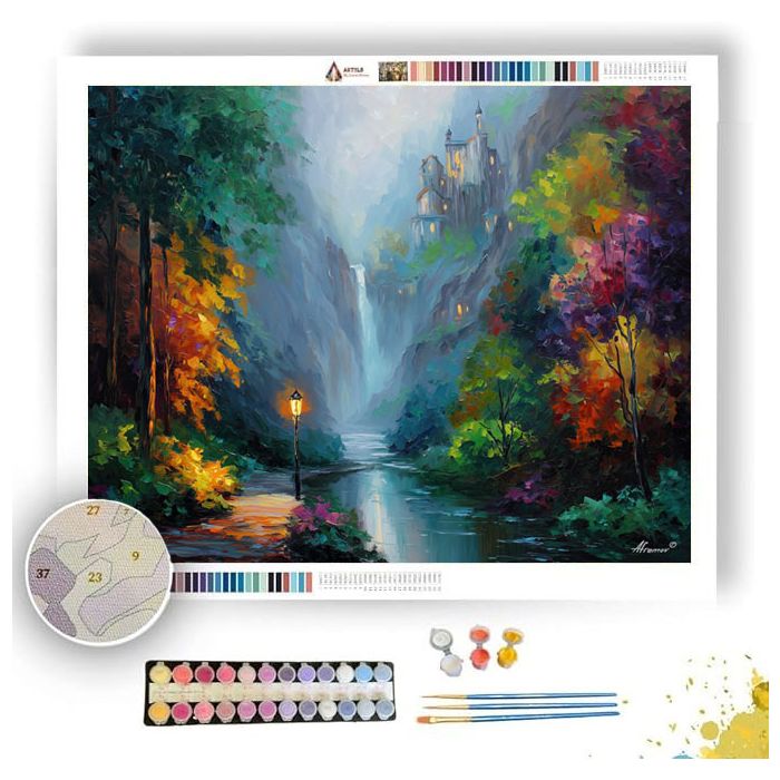 MISTVEIL KINGDOM - Paint by Numbers Full Kit