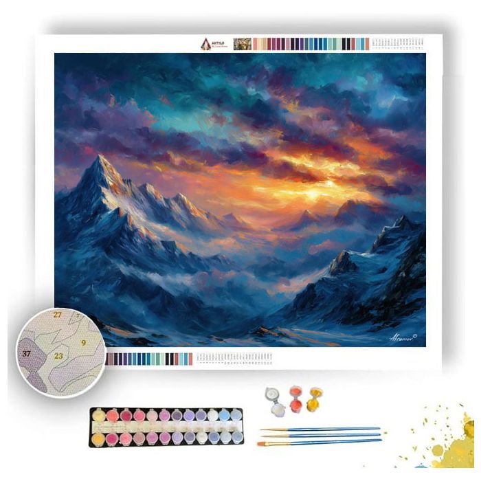 AETHER REST RIDGE - Paint by Numbers Full Kit