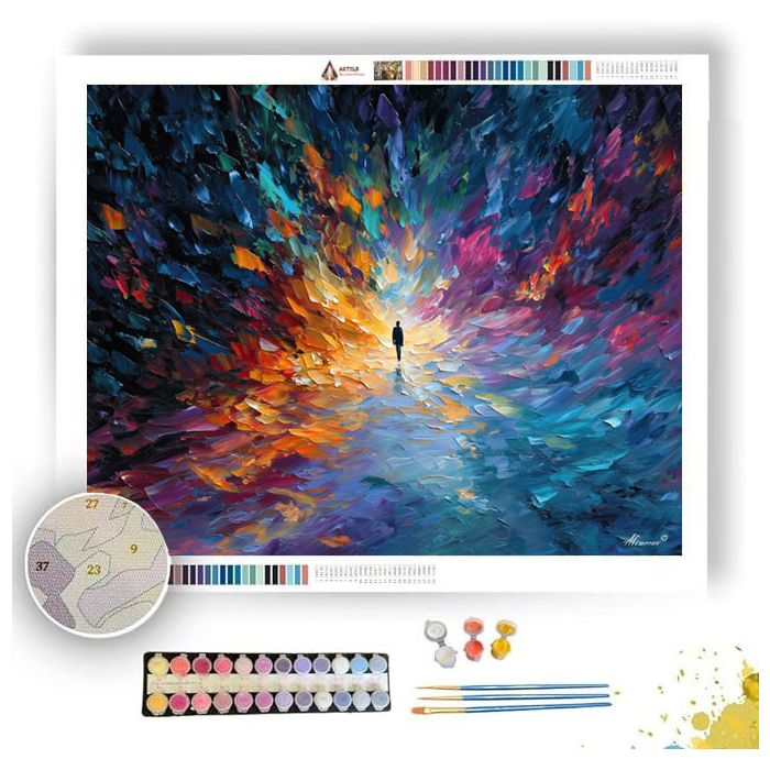 INWARD DRIFT - Paint by Numbers Full Kit