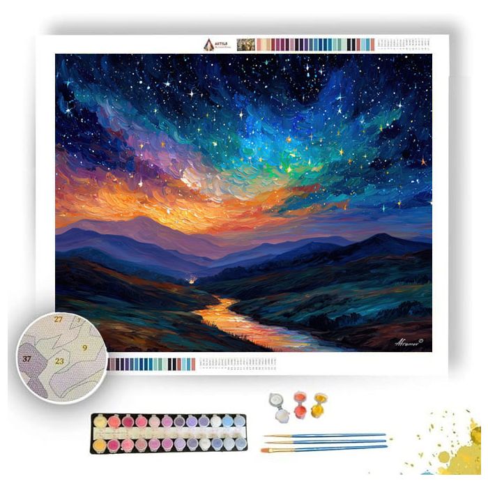 STARLACE RIDGE - Paint by Numbers Full Kit
