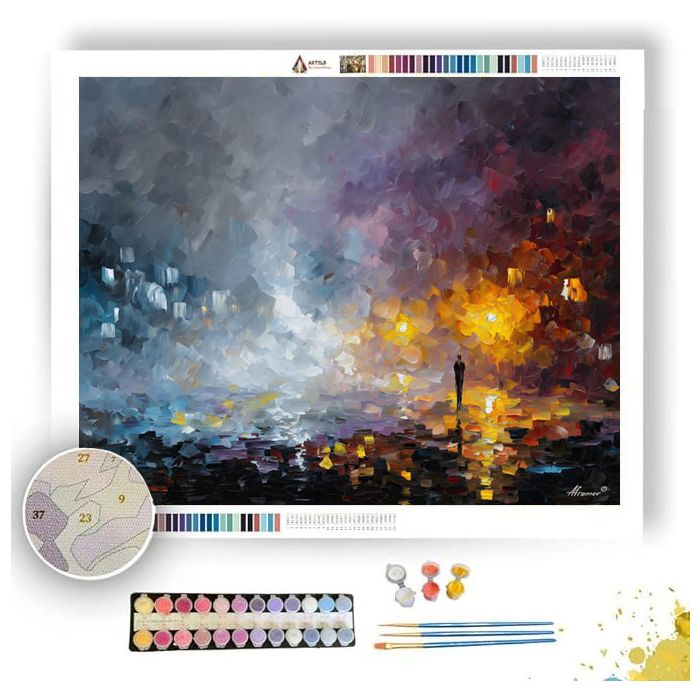 EMOTIONAL FOG - Paint by Numbers Full Kit