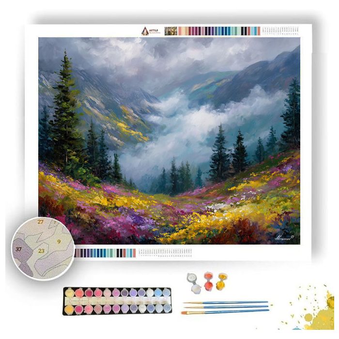 CLOUDPETAL PASS - Paint by Numbers Full Kit