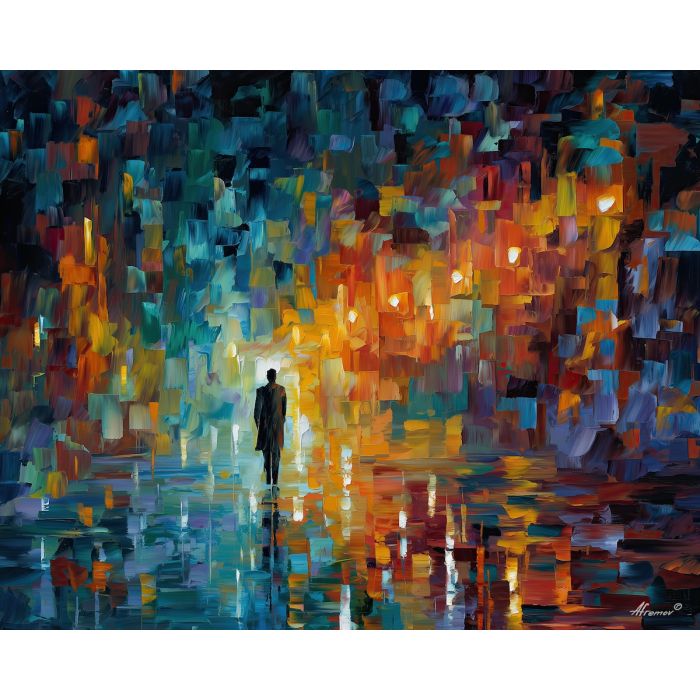 mental overload,emotional pressure,oil painting,psychological