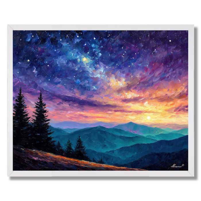 TWILIGHT STAR RIDGE - FRAMED