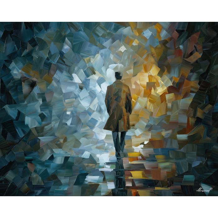 psychological art,inner conflict,fragmented self,oil painting,emotional depth