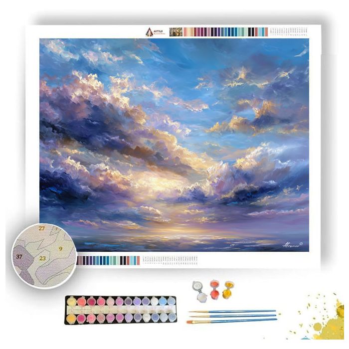 GENTLE SKY REALM - Paint by Numbers Full Kit