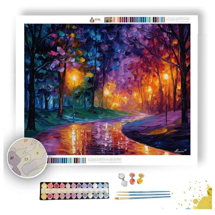 LUMEN HILL PATH - Paint by Numbers Full Kit