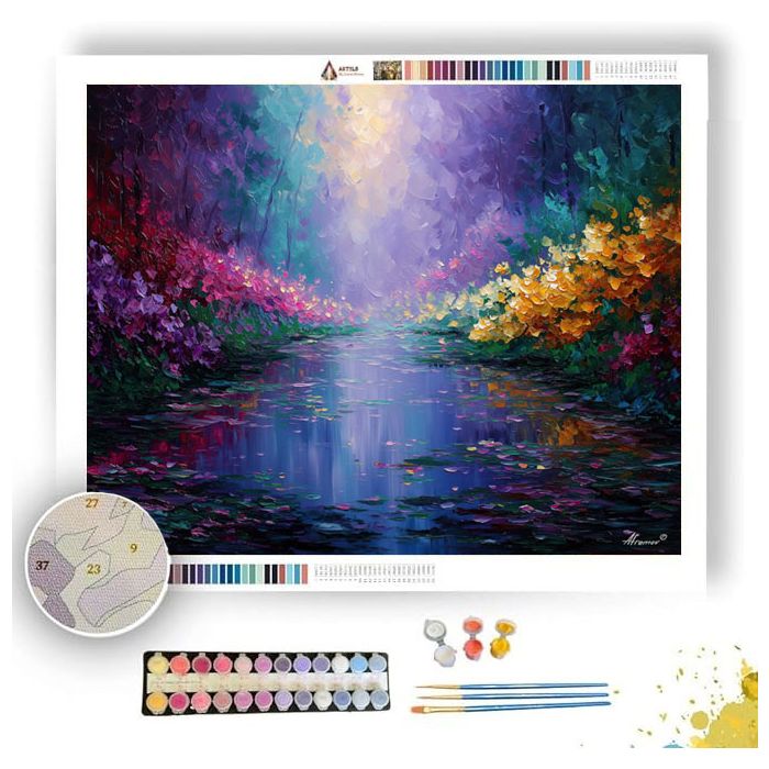 PETALMIST BASIN - Paint by Numbers Full Kit