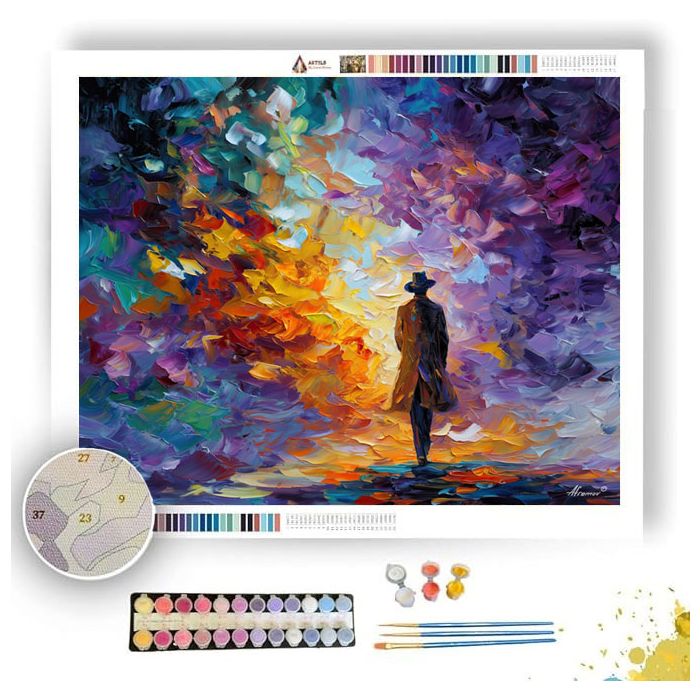 THOUGHT WEIGHT - Paint by Numbers Full Kit