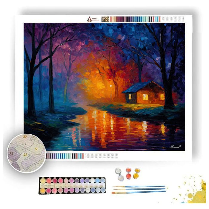 SKYVEIL HOLLOW - Paint by Numbers Full Kit