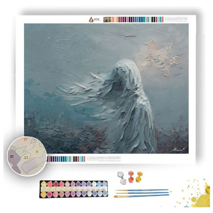 VEILED BREATH MEMORY - Paint by Numbers Full Kit