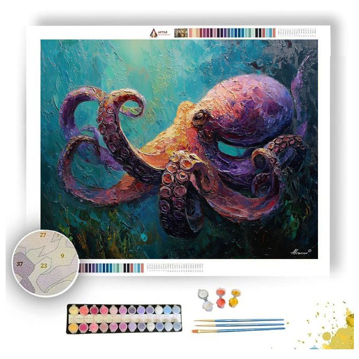 LUMINOUS MOTION - Paint by Numbers Full Kit