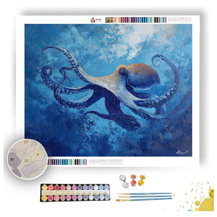 SILENT CURRENT REACH - Paint by Numbers Full Kit