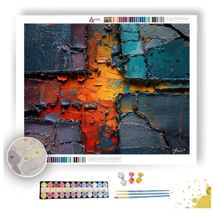 BROKEN AXIS - Paint by Numbers Full Kit
