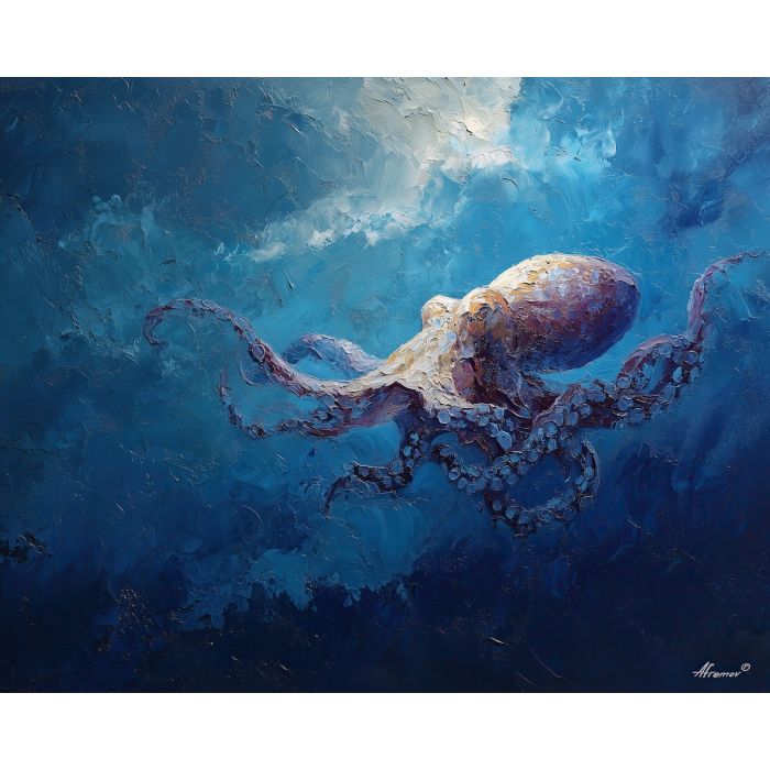 deep, presence, palette knife, oil painting, impasto, textured paint, layered pigment, scraped surface, thick strokes, expressive texture, hand painted, fine art, material depth, visual rhythm, atmospheric, color control, painterly surface