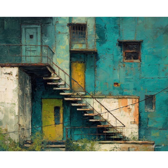 layered, plane, palette knife, oil painting, impasto, textured paint, layered pigment, scraped surface, thick strokes, expressive texture, hand painted, fine art, material depth, visual rhythm, atmospheric, color control, painterly surface