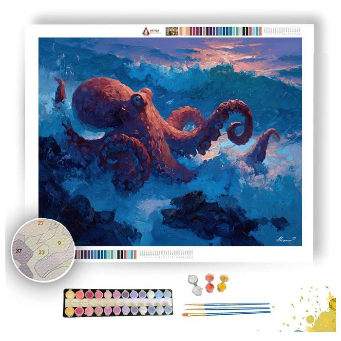 FLUID REACH - Paint by Numbers Full Kit