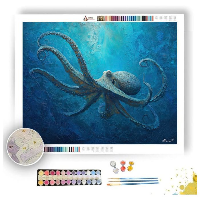 SILENT DEPTH - Paint by Numbers Full Kit