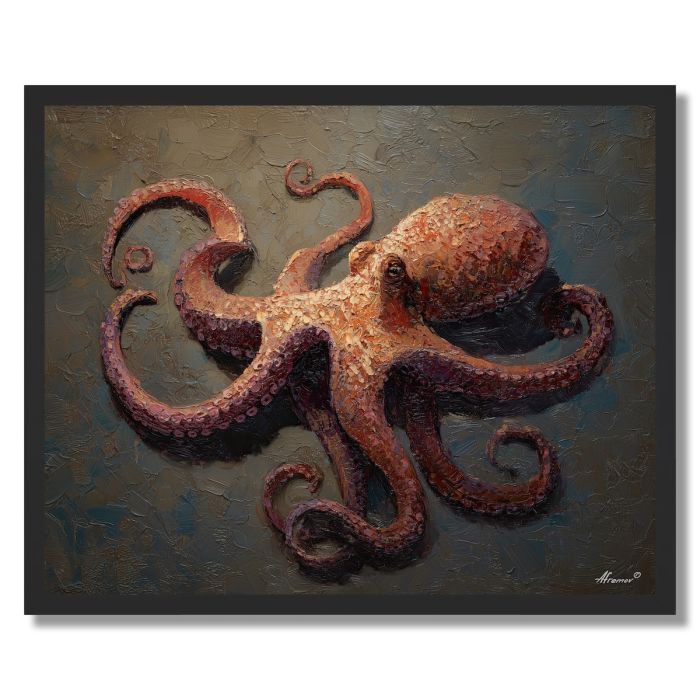 COILED REACH - FRAMED